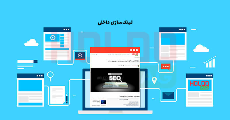 لینک سازی داخلی (link bulding)