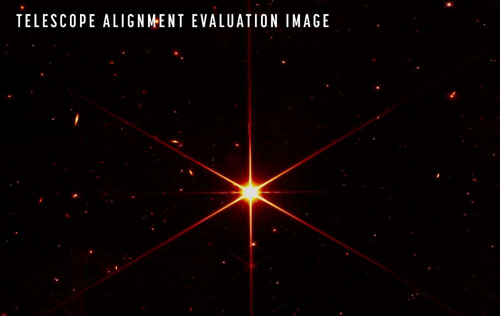 telescope alignment evaluation image 51942047253 o | هلومگ | فراتر از یک مجله | همسایگان فضایی ما، اولین تصویر رنگی از جیمز وب