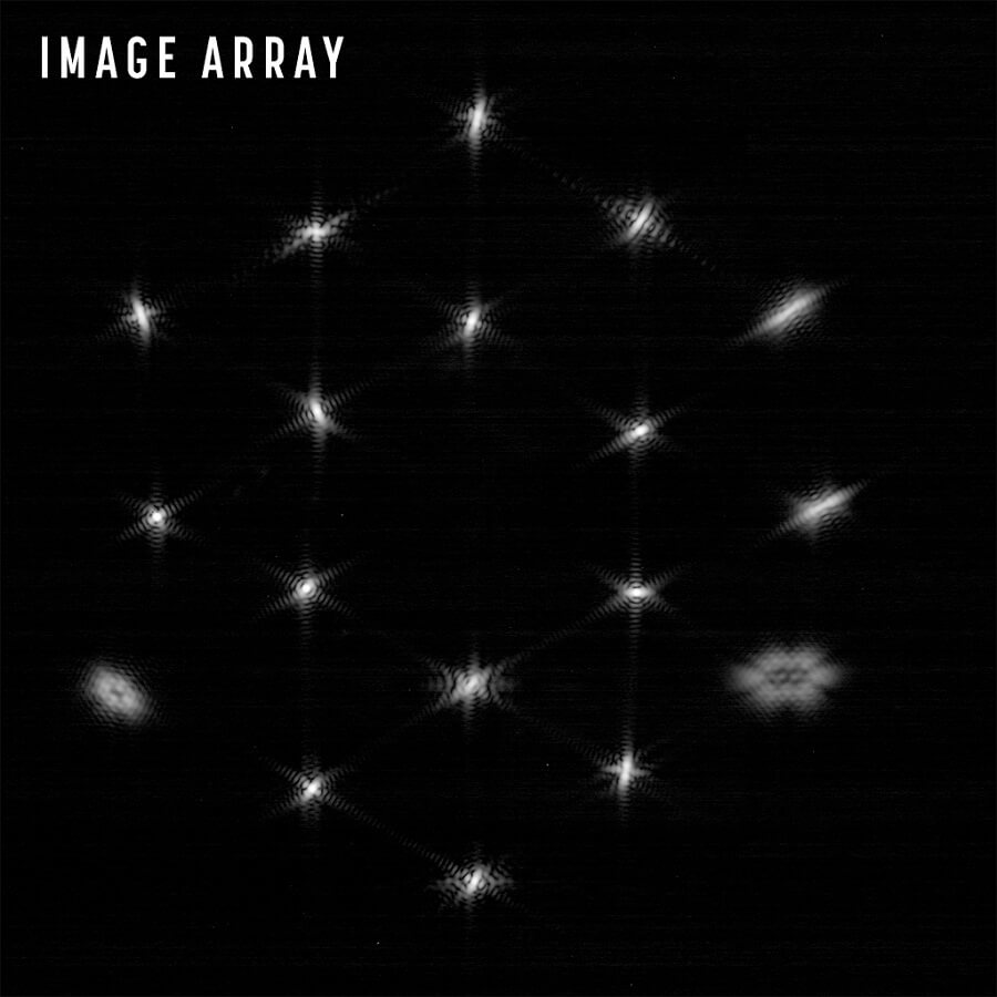 webb team brings 18 dots of starlight into hexagonal formation 51889624786 o | هلومگ | فراتر از یک مجله | همسایگان فضایی ما، اولین تصویر رنگی از جیمز وب