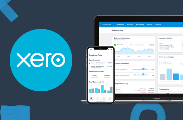 نرم افزار حسابداری برای مشاغل کوچک Xero