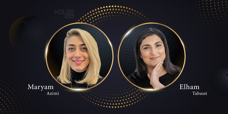 الهام طبسی و مریم عظیمی