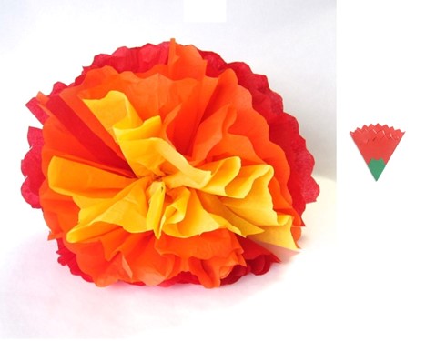 آموزش اوریگامی گل میخک