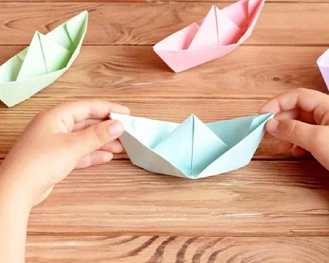 آموزش اوریگامی قایق